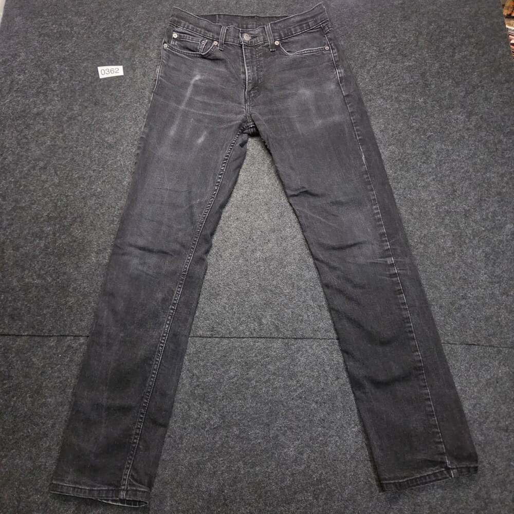Levi's 511 Slim Fit Jeans Black Wash Denim